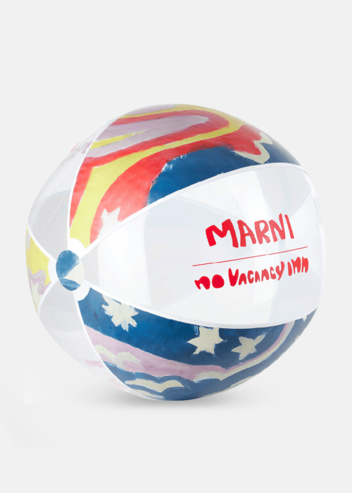 11. Multicolor No Vacancy Inn Edition Beach Ball