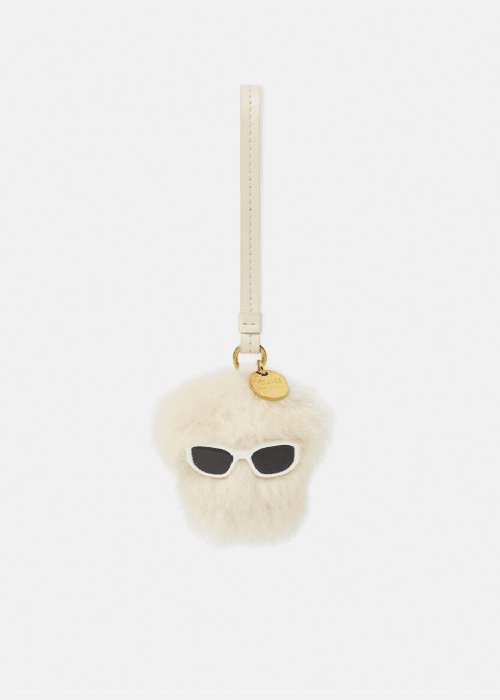 3. Versace Online Store - Medusa Fluffy Charm Keychain