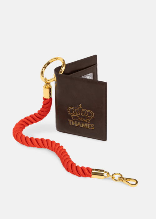 5. Thames Brown Wallet Cord